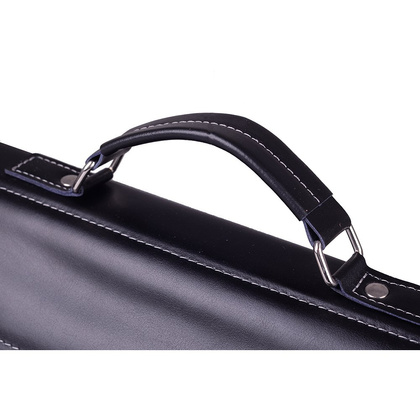 Torba na ramię skórzana KEMER TM 1101A Czarna - min. zamówienie 20 / 50 / 100 szt.