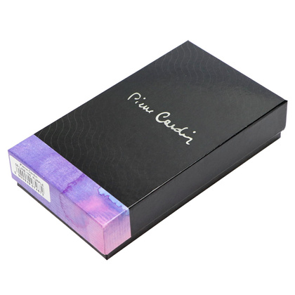 Portfel damski skórzany PIERRE CARDIN 05 LINE 100 Fioletowy