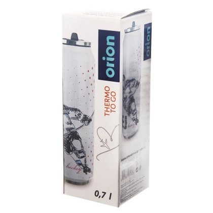 Kubek termiczny termos bidon hokej PUSZKA 700 ml