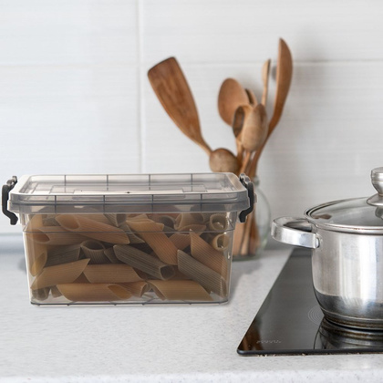 Pojemnik pudełko do przechowywania żywności z pokrywką klipsami 3 l