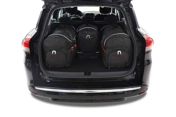 RENAULT CLIO GRANDTOUR 2013+ TORBY DO BAGAŻNIKA 4 SZT KJUST
