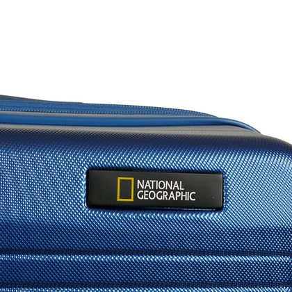 Mała kabinowa walizka NATIONAL GEOGRAPHIC Pulse Niebieska