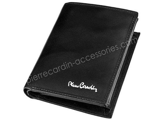 Portfel męski skórzany PIERRE CARDIN FOSSIL TILAK12 326 RFID Popiel