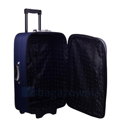 Duża walizka PELLUCCI RGL 773 L Granatowo Czerwona