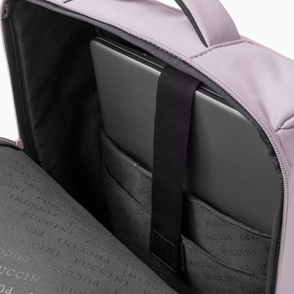 Plecak podróżny z miejscem na laptop 15,6" PUCCINI BARBADOS PM50251 M 3A Różowy
