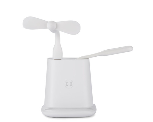 Przybornik z ładowarką indukcyjną (5W) BERGO II