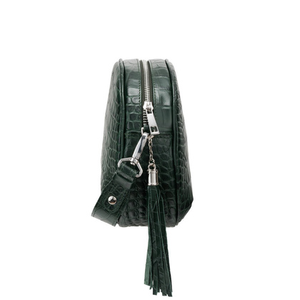 Damska torebka listonoszka Canaletto ze skóry tłoczonej na wzór krokodyla – styl i funkcjonalność TD740s114