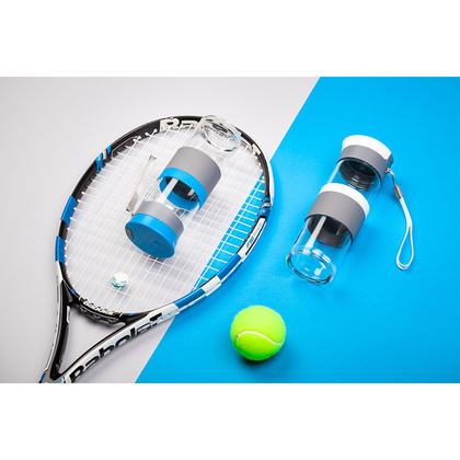 Szklana butelka UPOMINKARNIA Top Form 440 ml Biały