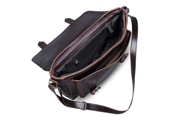 Torba na ramię KEMER SOLIER Galway Brązowa - min. zamówienie 20 / 50 / 100 szt.