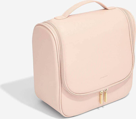 Kosmetyczka podróżna do zawieszenia Stackers jasnoróżowa