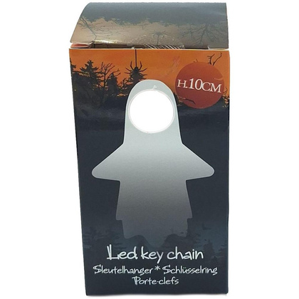 ZAWIESZKA BRELOCZEK DEKORACYJNY DUCH LED CZERWONE OCZY