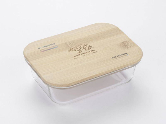 Pojemnik szklany ALVA 430 ml 16539 Brązowy