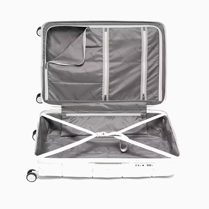 Duża walizka PUCCINI KYOTO PP026A 0 Biała