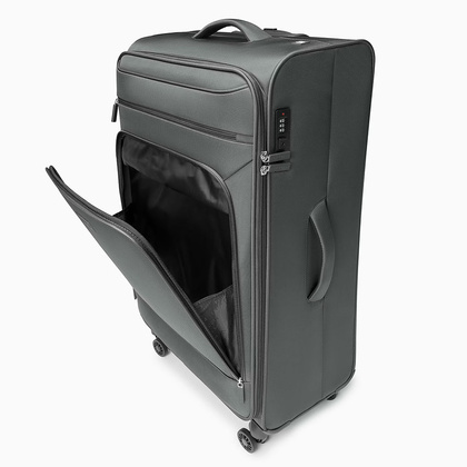 Duża walizka PUCCINI KOS EM50255A 4B Szara