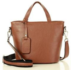 MARCO MAZZINI Torba damska messenger active leather bag brąz - min. zamówienie 20 / 50 / 100 szt.