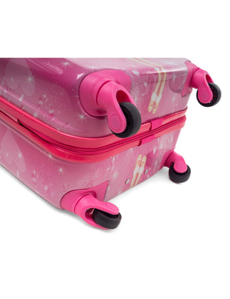 Walizka dziecięca KEMER RGL MOTYLEK Różowa