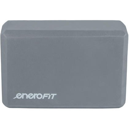BLOK KOSTKA DO ĆWICZEŃ JOGA PILATES FITNESS SZARY ENERO FIT