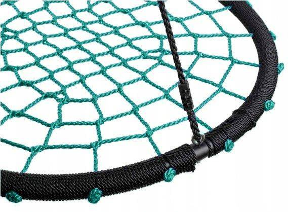 Huśtawka ażurowa bocianie gniazdo dla dzieci 100cm