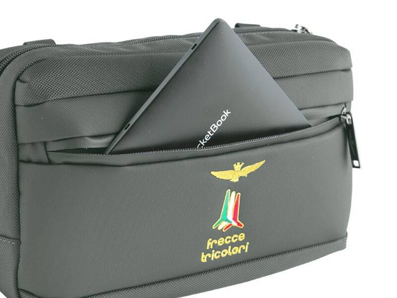 Wielofunkcyjna torba włoskiej AERONAUTICA MILITARE Drone Czarna