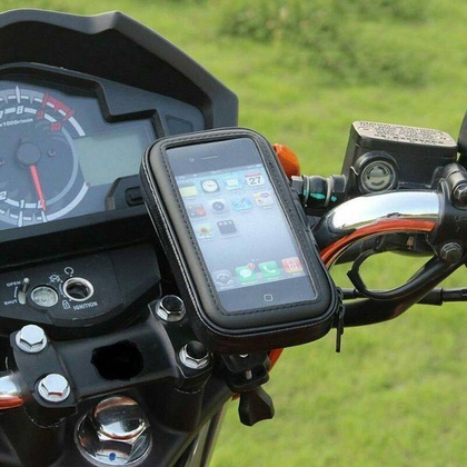 Uniwersalny Pokrowiec z uchwytem na Telefon Nawigację Obrotowy DUNLOP