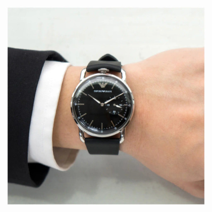 ZEGAREK MĘSKI EMPORIO ARMANI AR11336 - AVIATOR + BOX