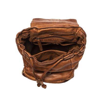 Plecak z miejscem na smartfon Koniak - min. zamówienie 20 / 50 / 100 szt.