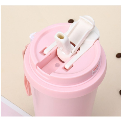 KUBEK TERMICZNY z uchwytem i ustnikiem, przenośny 550ml BD28WZ3