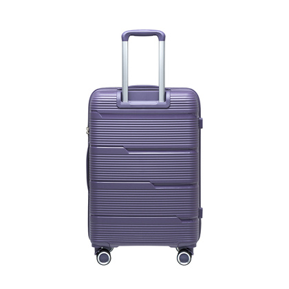 Średnia walizka PUCCINI CASABLANCA PP023B 7D Fioletowa