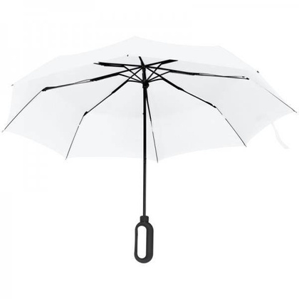 Parasolka manualna ERDING Biała