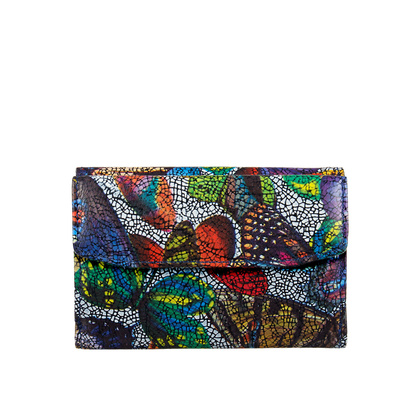 Kolorowy Portfel Damski BajuBaj ze Skóry Licowej PD1221cs13RFID