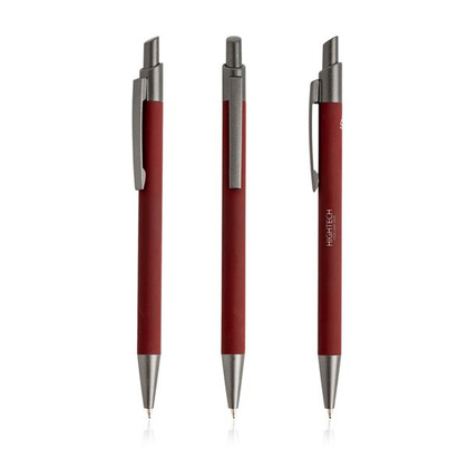 Długopis Soft Touch z recyklingowanego aluminium / Peralu