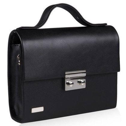 Torebka wizytowa z paskiem KEMER SOLIER F19 Czarna - min. zamówienie 20 / 50 / 100 szt.