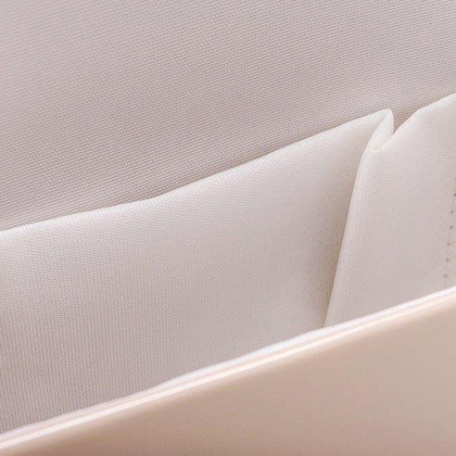 Torebka wizytowa KEMER SOLIER F15 Kremowy Lakier - min. zamówienie 20 / 50 / 100 szt.