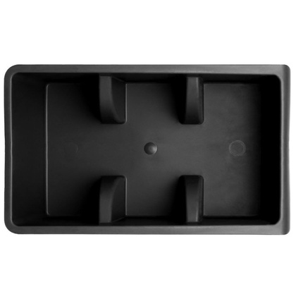 Organizer pojemnik kuchenny na przyprawy w torebkach zioła torebki dzielony czarny