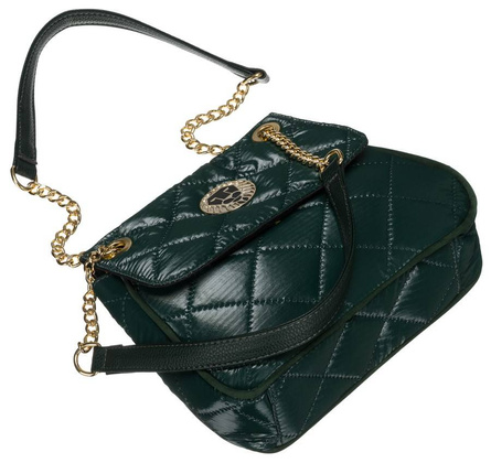 Pikowana listonoszka na złotym łańcuszku