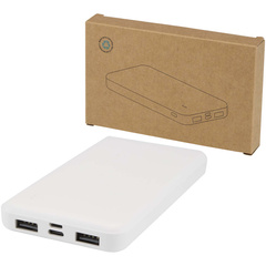 Intan powerbank o pojemności 10 000 mAh i mocy 10 W z tworzyw sztucznych pochodzących z recyklingu
