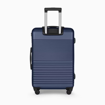 Średnia walizka PUCCINI ANTALYA ABS028B 7A Granatowa