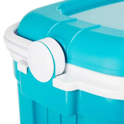 Lodówka turystyczna pasywna na wkłady ICEBERG 42L turkusowa