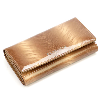 Duży portfel damski skórzany PELLUCCI FF-102 Czarny