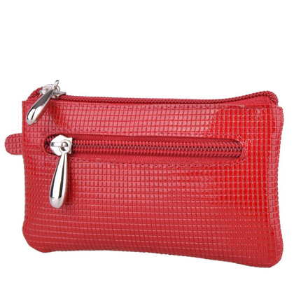 Etui na klucze skórzane KEMER KL194 Czerwony lakier - min. zamówienie 20 / 50 / 100 szt.