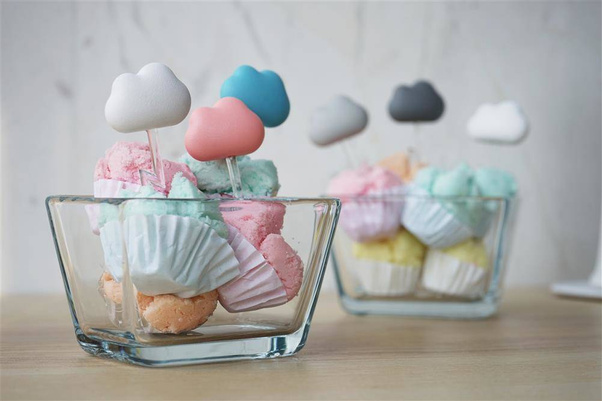 Wykałaczki do serwowania Cloud Party QL10255-BU-PK