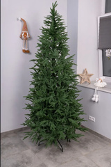 Choinka Sztuczn PE04 220cm GĘSTA JODŁA 100% PE