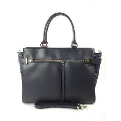 GRANAT DUŻA TOREBKA SKÓRZANA TECZKA A4 VERA PELLE VP655BS