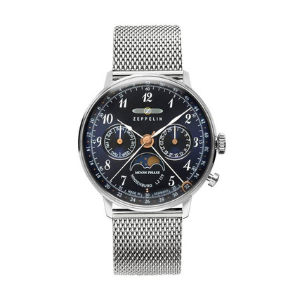 Zegarek Zeppelin LZ129 Hindenburg 7037M-3 Quarz Niebieski