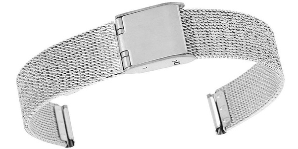 Bransoleta Fashion Mesh Srebrna IPS 12 mm FA12S