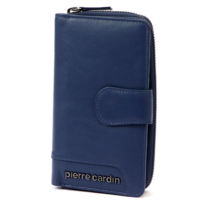 Portfel damski skórzany PIERRE CARDIN TILAK131 2202 Czerwony