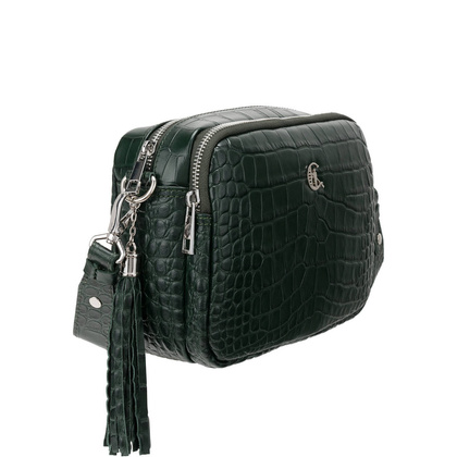 Listonoszka damska Canaletto ze skóry tłoczonej na wzór krokodyla – elegancja i praktyczność TD820s114