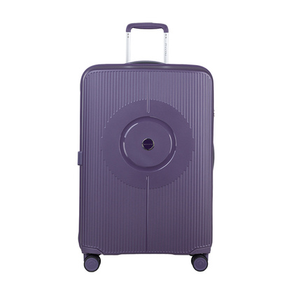 Średnia walizka PUCCINI MYKONOS PP021B 7D Fioletowa