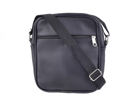 Torba skórzana KEMER T009 Czarna - min. zamówienie 20 / 50 / 100 szt.