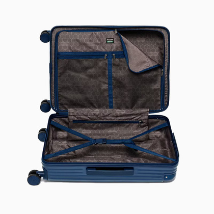 Średnia walizka PUCCINI DALLAS PC034B 7A Granatowa